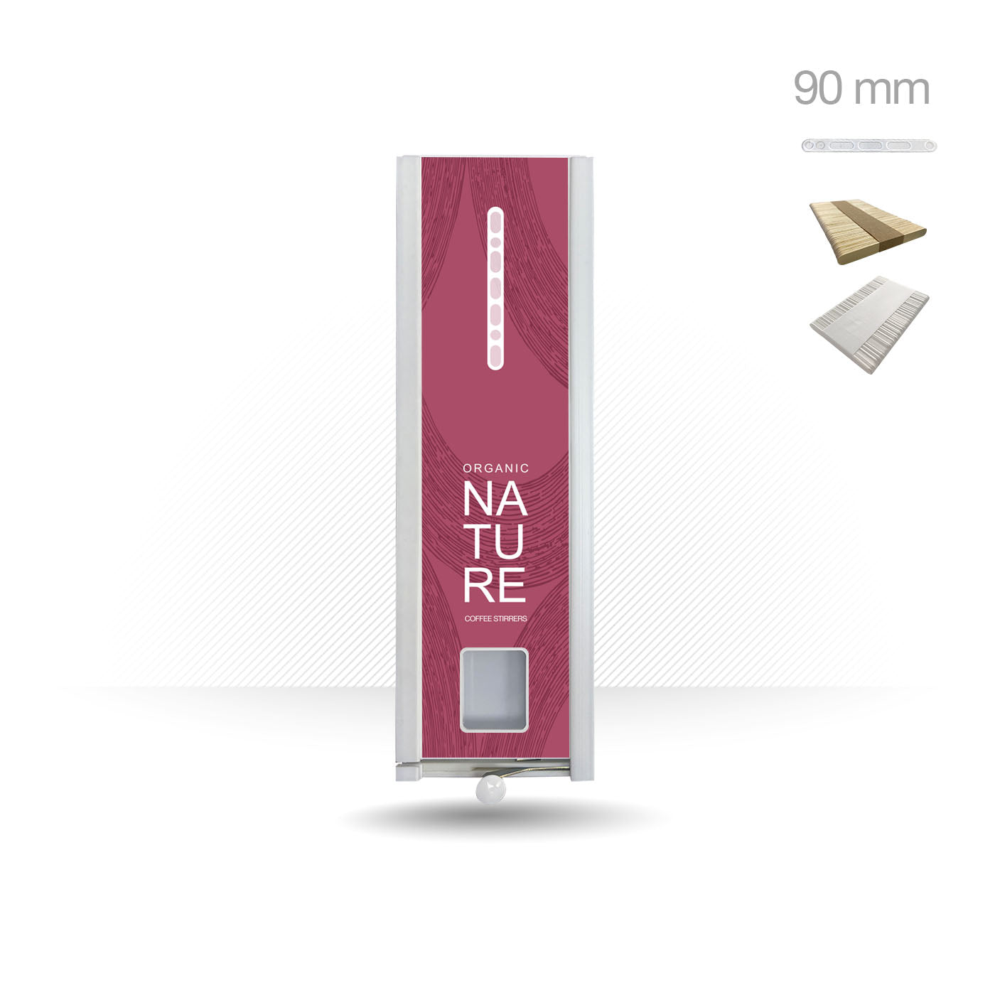 Rührstäbchenspender 90 mm